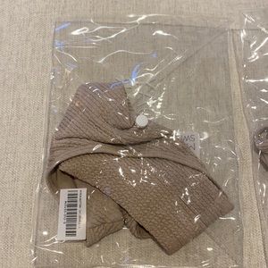 Monday swimwear oat crinkle Byron bottom NEW WITH TAGS